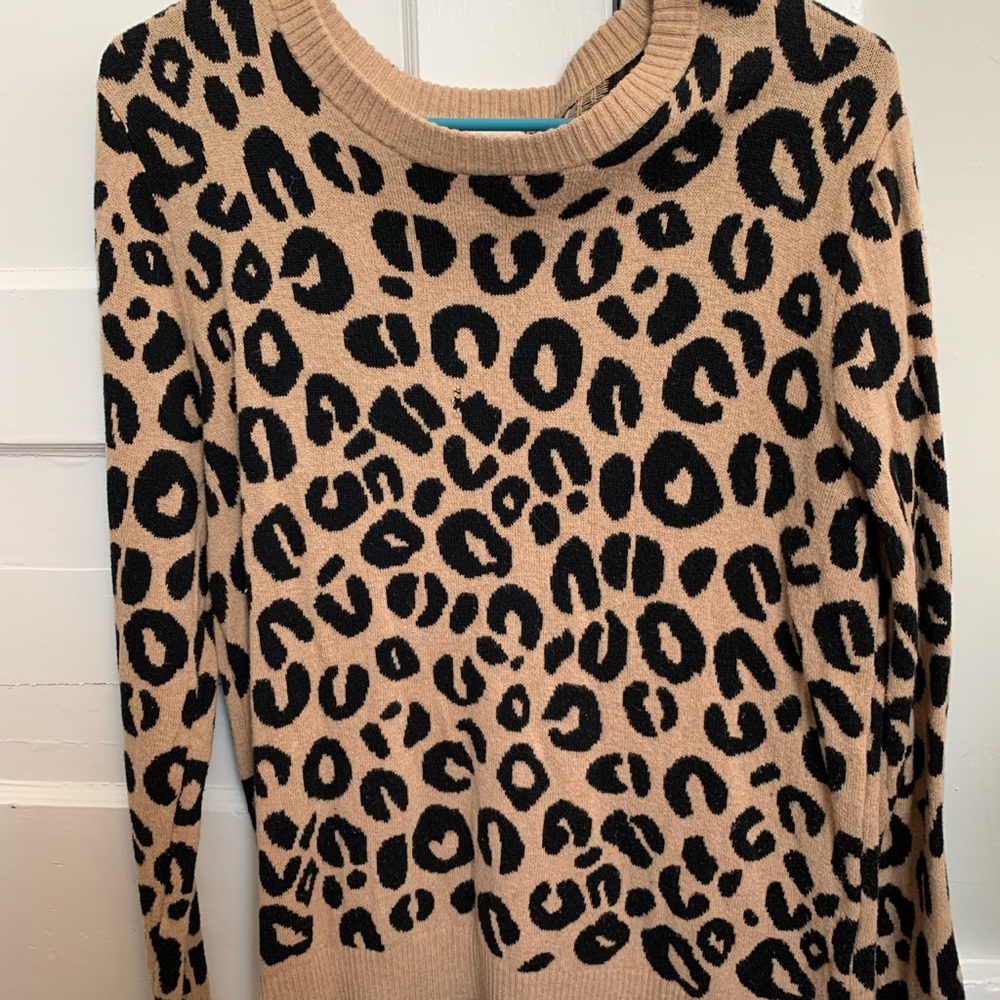 Cheetah Sweater